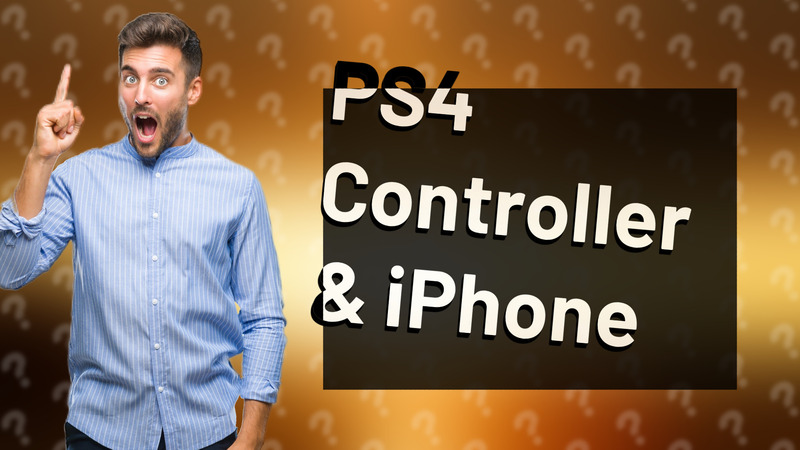 PS4 Controller & iPhone