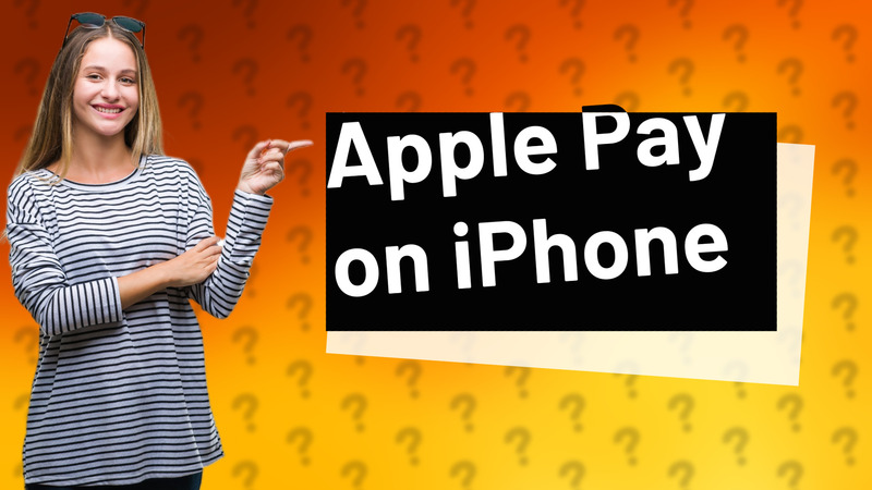 Apple Pay on iPhone