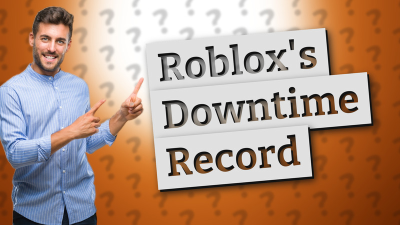 Roblox's Downtime Record