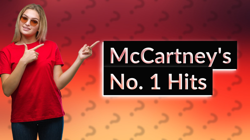McCartney's No. 1 Hits