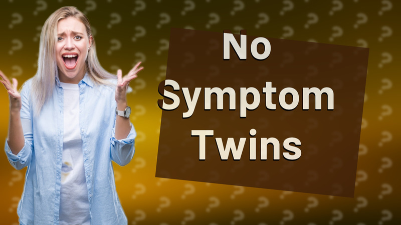 No Symptom Twins