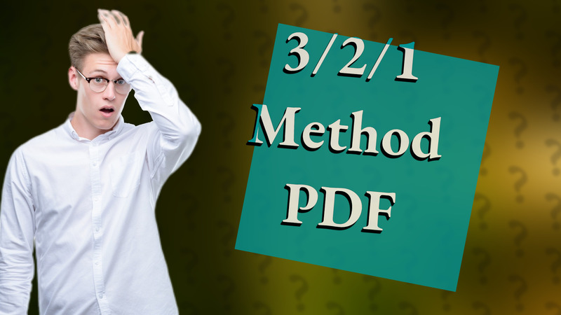 3/2/1 Method PDF