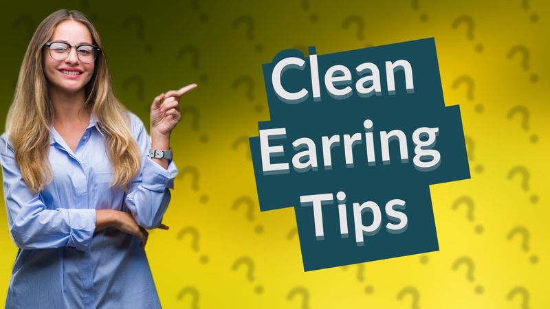 Clean Earring Tips