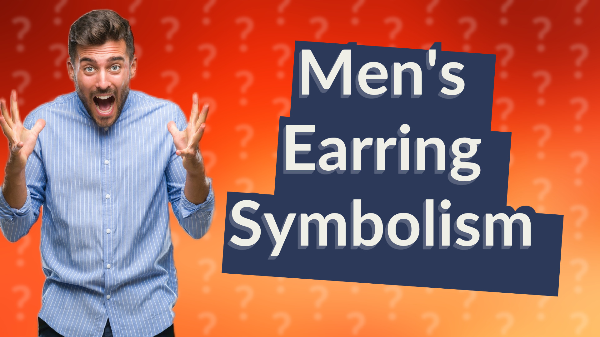 Men's Earring Symbolism