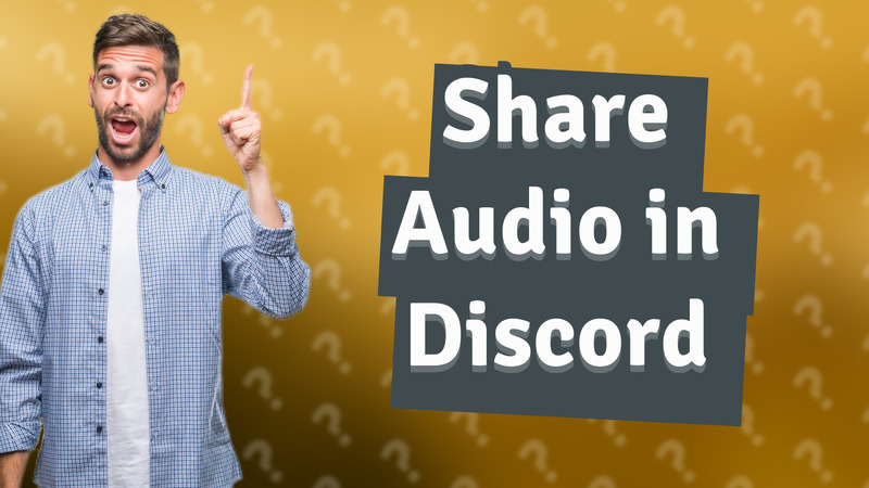 Share Audio in Discord