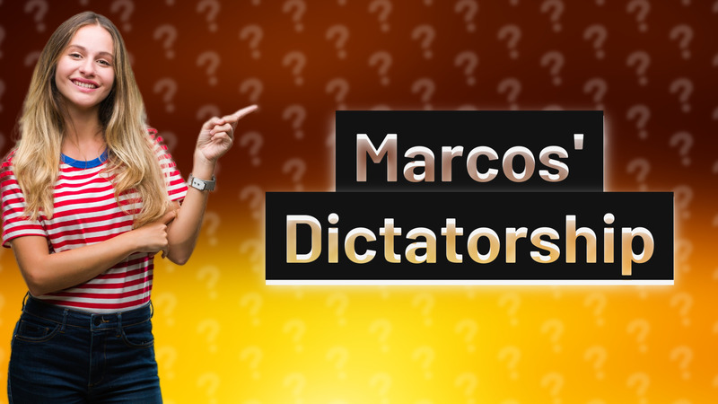 Marcos' Dictatorship