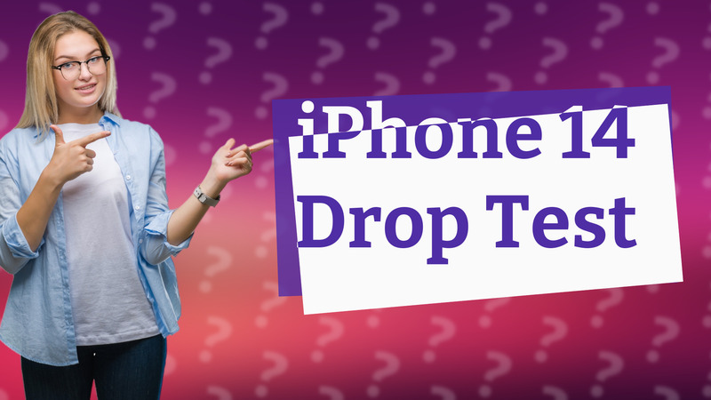 iPhone 14 Drop Test
