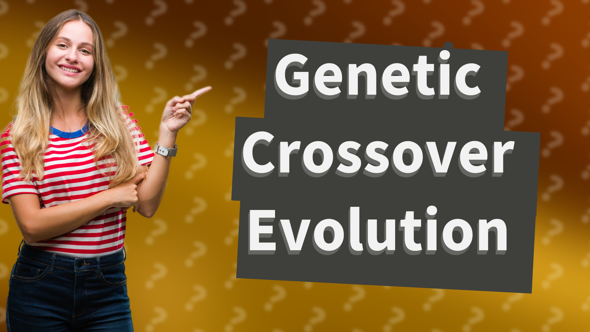 Genetic Crossover Evolution