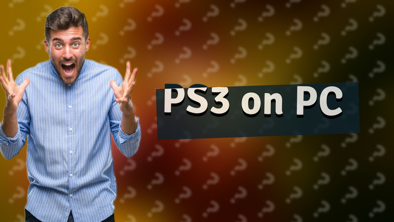 PS3 on PC
