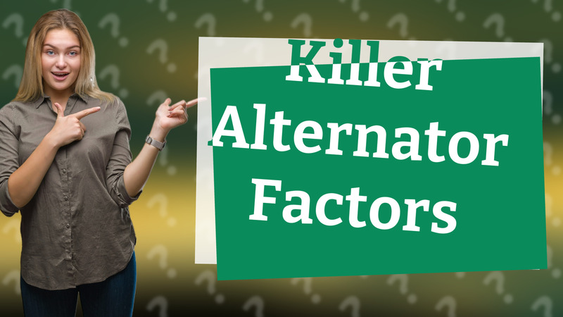 Killer Alternator Factors