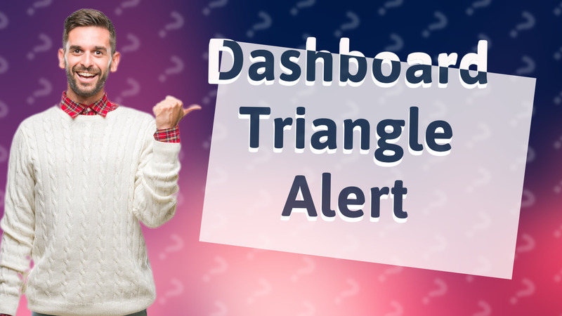 Dashboard Triangle Alert