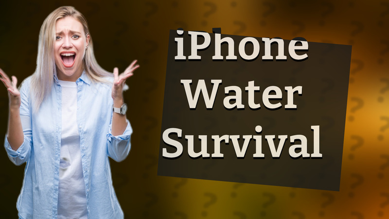iPhone Water Survival
