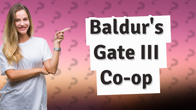 Baldur's Gate III Co-op