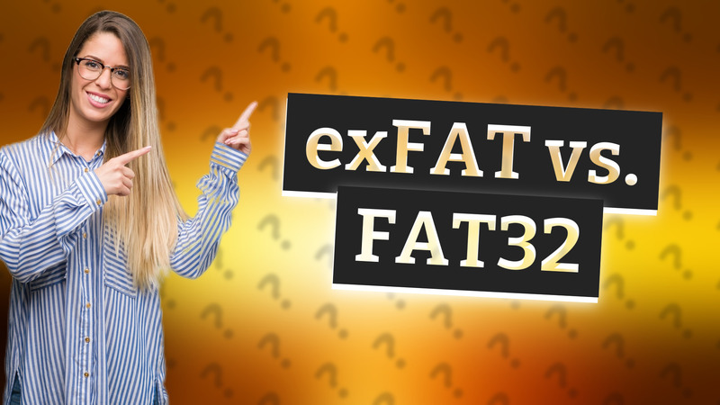 exFAT vs. FAT32