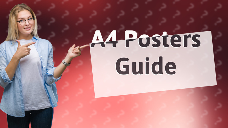 A4 Posters Guide