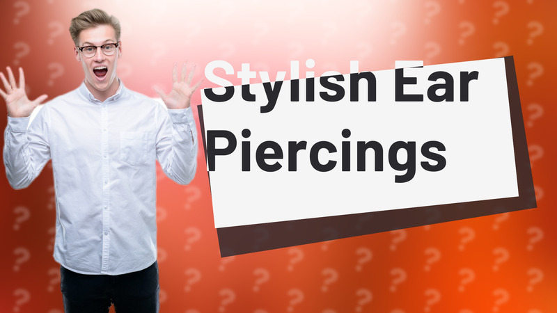 Stylish Ear Piercings