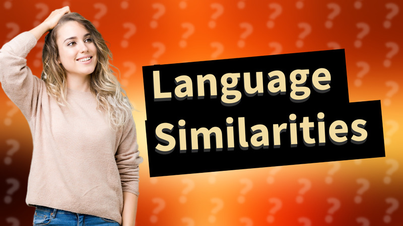 Language Similarities
