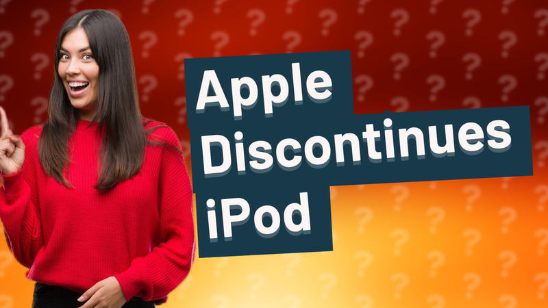 Apple Discontinues iPod