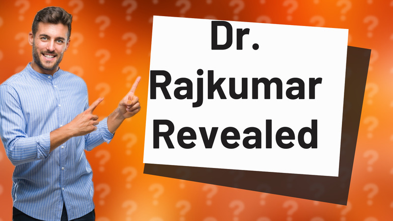 Dr. Rajkumar Revealed