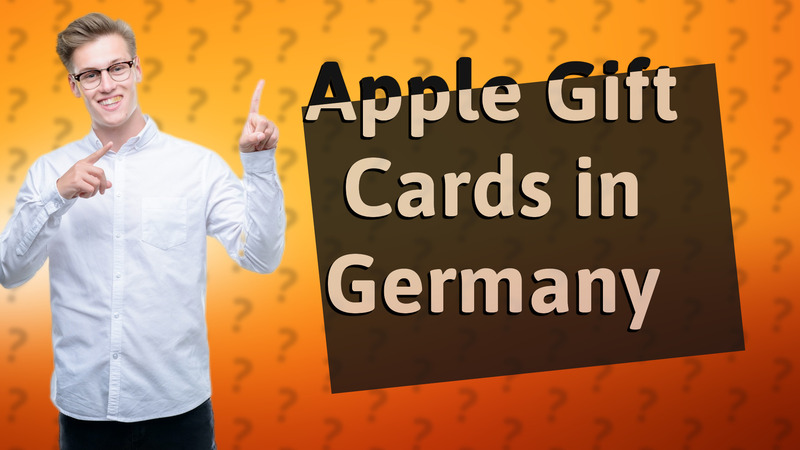 Apple Gift Cards in Germany