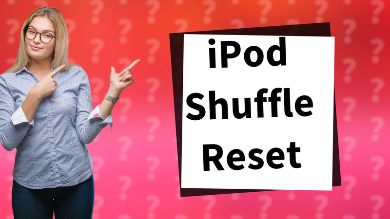 iPod Shuffle Reset