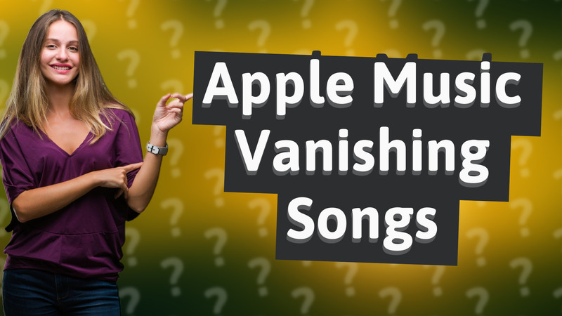 Apple Music Vanishing Songs