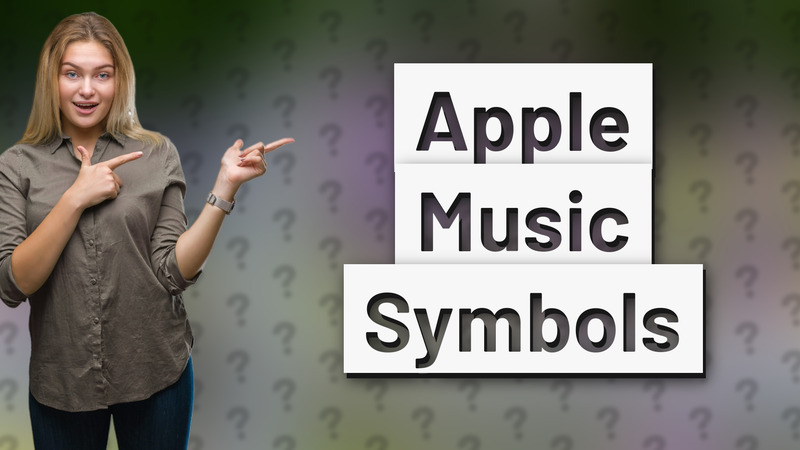 Apple Music Symbols