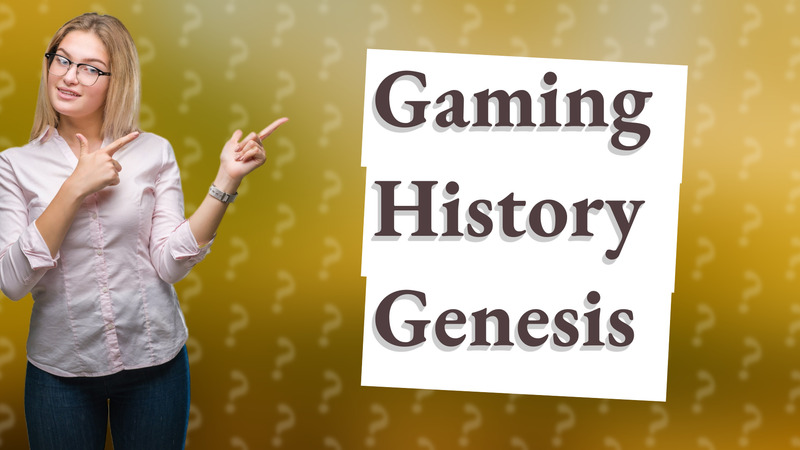 Gaming History Genesis