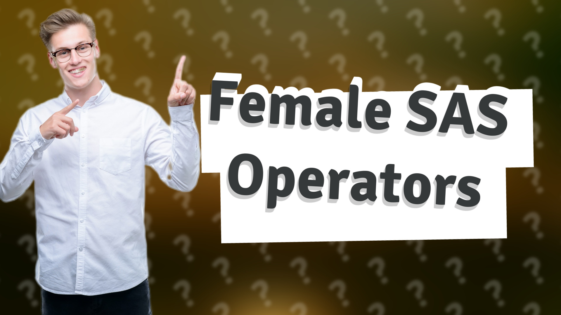 Female SAS Operators