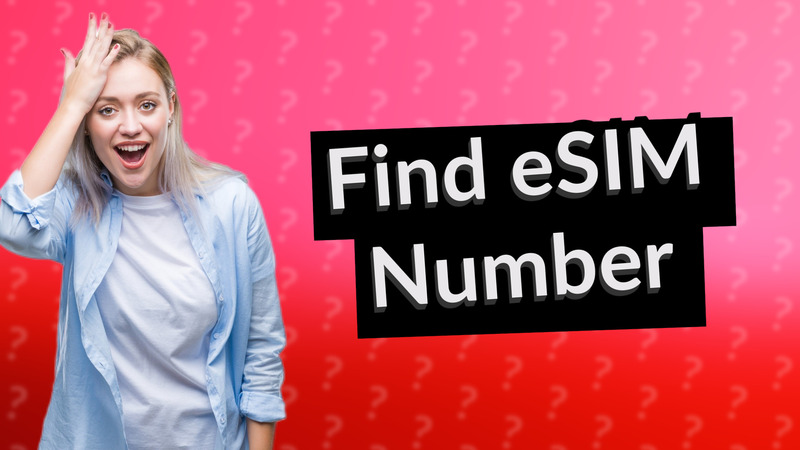 Find eSIM Number