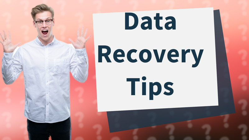 Data Recovery Tips