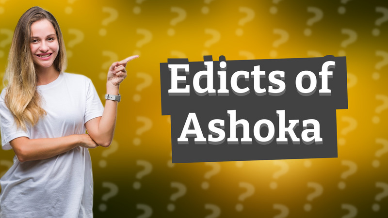 Edicts of Ashoka