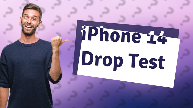 iPhone 14 Drop Test