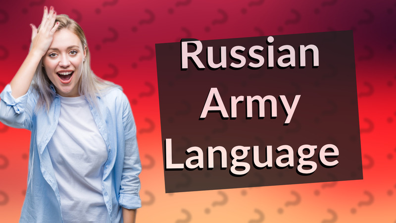Russian Army Language