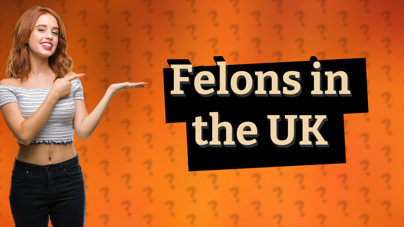 Felons in the UK