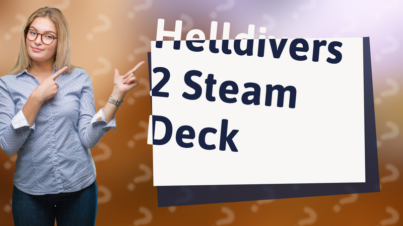 Helldivers 2 Steam Deck
