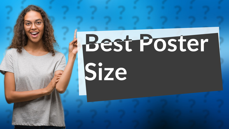 Best Poster Size