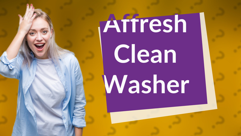 Affresh Clean Washer