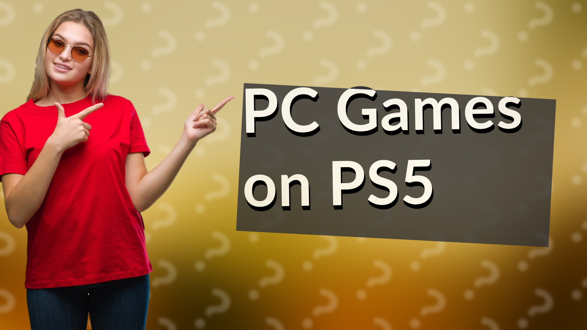 PC Games on PS5