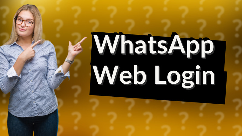 WhatsApp Web Login