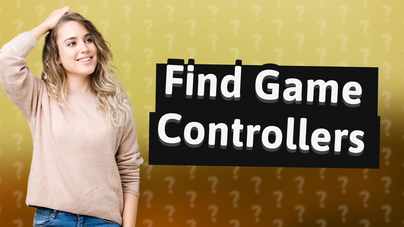 Find Game Controllers