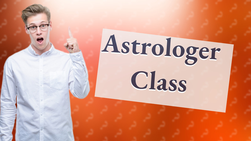 Astrologer Class