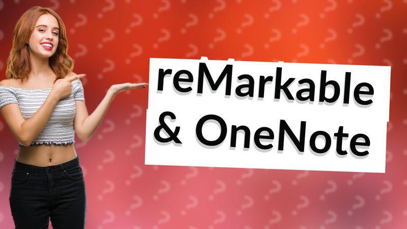 reMarkable & OneNote