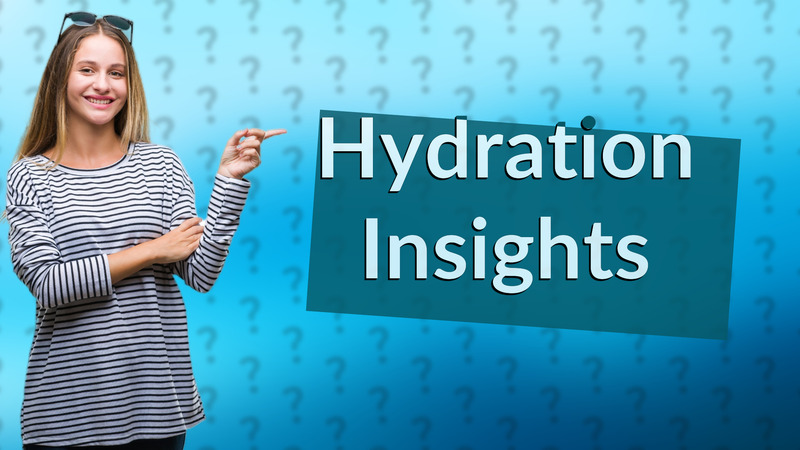 Hydration Insights