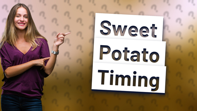 Sweet Potato Timing