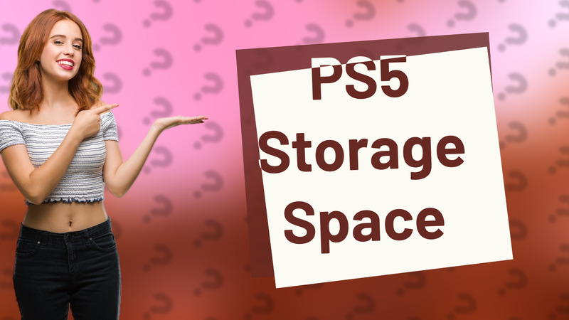 PS5 Storage Space