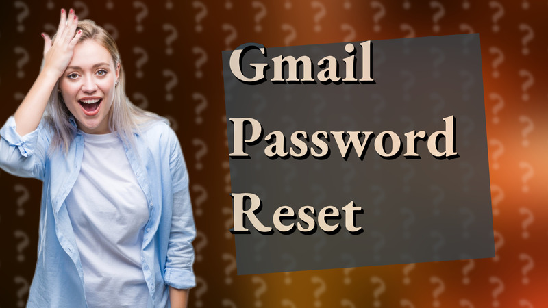 Gmail Password Reset