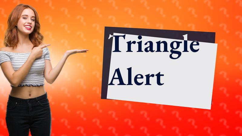 Triangle Alert