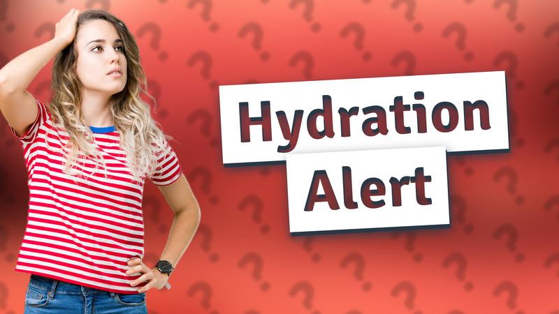Hydration Alert