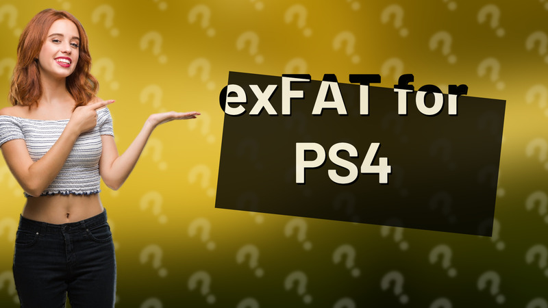 exFAT for PS4